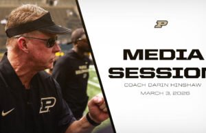 Sesi Media Pelatih Darin Hinshaw | Purdue Football – Pembuat Boiler Purdue