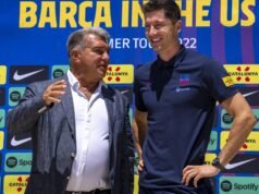 Laporta menjelaskan mengapa dia ingin memperbarui kontrak veteran Barcelona – ‘Dia ingin bertahan di sini’