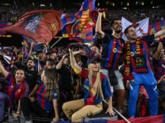 Barcelona mendapat persetujuan dari pihak berwenang untuk menghadirkan 700 penggemar dari bagian sorak-sorai vs Atletico