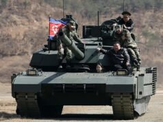 Video. Putri Kim Jong-un mengendalikan tank