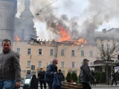 Video. Serangan drone Rusia merusak pusat bersejarah Lviv, Ukraina