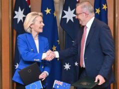 Australia dan Uni Eropa menandatangani perjanjian perdagangan dan pertahanan yang luas