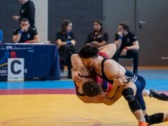 Berjuang. 360 petarung di kejuaraan gulat gaya bebas Grand Est: Olympia Schiltigheim tahu cara menjadi tuan rumah