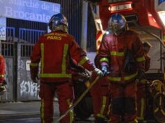 Paris. Kebakaran di jantung sebuah bangunan menewaskan satu orang dan melukai tiga orang lainnya