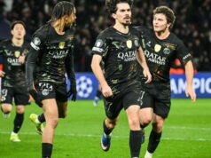 PSG mendominasi Chelsea pada laga alot leg pertama babak 16 besar