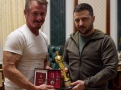 Perang di Ukraina. Dia tidak mengumpulkan Oscar-nya karena alasan yang bagus: Sean Penn ada di Kyiv