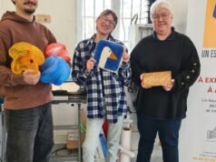 Schiltigheim. FabLab, tempat ketiga, pencipta CabAnne membuka pintunya untuk umum