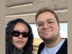 Vosges. Sebuah “April Mop”? Rihanna terlihat di stasiun Epinal, datang untuk membeli rumah?