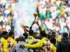 Senegal, meski gelarnya dicabut, merayakan CAN-nya di Stade de France