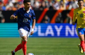 Sepak Bola Langsung. Berkat Doué dan Thuram, tim Prancis yang diperbarui memimpin saat jeda melawan Kolombia