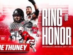 Thuney Akan Dipasang di Football Ring of Honor