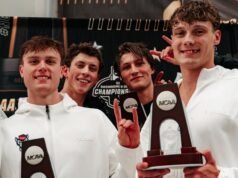 Wolfpack Tutup Kejuaraan NCAA dengan Perak di 400 Relay Gaya Bebas