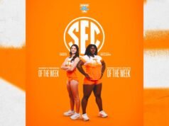 Cedrika Williams, Hannah Grace Tuntut Penghargaan Mingguan SEC