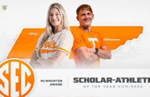 Pickens, Espernberger Dinominasikan untuk Beasiswa Pascasarjana McWhorter Scholar-Athlete SEC