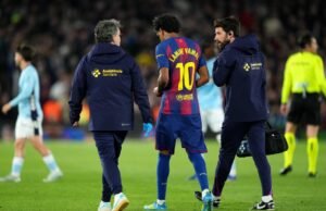 Saksikan: Bintang Barcelona yang cedera meningkatkan pemulihan saat mereka tiba pada hari istirahat yang dijadwalkan