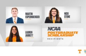 Tiga Pelajar-Atlet Tennessee Mendapatkan Beasiswa Pascasarjana NCAA