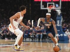 Gilgeous-Alexander mencetak 37 gol saat Thunder mengalahkan Suns untuk unggul 2-0 di seri putaran pertama mereka