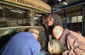 Kendaraan populer kembali beroperasi di Wissembourg Transport Conservatory