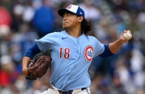 Bajak laut mendapat pukulan pertama dari Thielbar Cubs di inning ke-7 setelah kepergian Imanaga