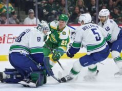 Wild menyelesaikan tempat playoff dengan kemenangan 5-2 atas Canucks