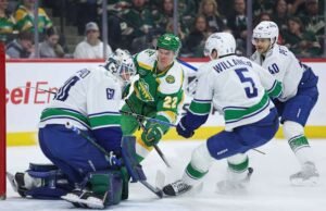 Wild menyelesaikan tempat playoff dengan kemenangan 5-2 atas Canucks