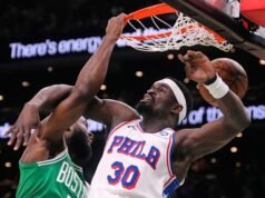 Edgecombe, Maxey mendapat malam dengan skor besar, 76ers mengalahkan Celtics 111-97 untuk menyamakan seri putaran pertama