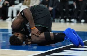 Timberwolves kehilangan Anthony Edwards dan Donte DiVincenzo karena cedera kaki di Game 4 melawan Nuggets