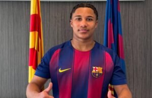 Penandatanganan musim dingin Barcelona memicu ketakutan akan cedera setelah tabrakan yang menakutkan