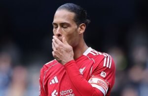Virgil van Dijk menuduh rekan setimnya di Liverpool ‘menyerah’ atas kekalahan Man City | Sepak Bola | Olahraga