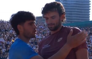 Carlos Alcaraz menunjukkan warna aslinya dengan isyarat setelah mengalahkan favorit penonton Monte Carlo | Tenis | Olahraga