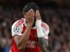 Bintang Arsenal tertatih-tatih dari pertandingan Liga Champions beberapa hari sebelum pertandingan Man City | Sepak Bola | Olahraga