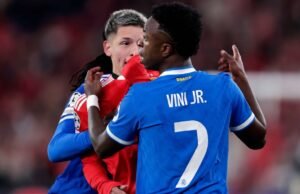 Gianluca Prestianni mendapat larangan UEFA atas insiden rasisme Vinicius Jr | Sepak Bola | Olahraga