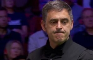 Ronnie O’Sullivan disela oleh penggemar selama pertandingan John Higgins saat wasit terpaksa turun tangan | Lainnya | Olahraga