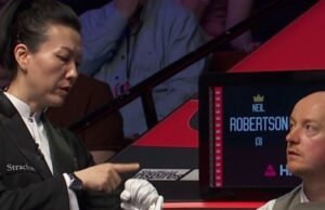 Bintang Kejuaraan Snooker Dunia bentrok dengan wasit di penonton | Lainnya | Olahraga
