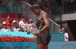 Bintang Madrid Terbuka menghancurkan raket saat enam match point diledakkan dalam kontes dramatis | Tenis | Olahraga