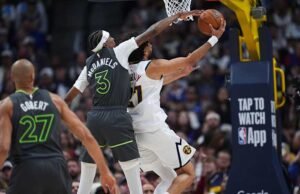 Pelatih Timberwolves menyebut 16 lemparan bebas Jamal Murray ‘menggaruk kepala’ saat Nuggets mengambil Game 1