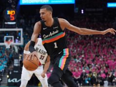 Wembanyama menikmati keamanan Hall of Famers, penggemar dalam debut playoff sebagai Blazers teratas Spurs