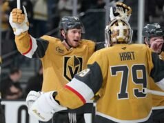 Golden Knights melewati Mammoth 4-2 di Game 1 saat Nic Dowd mencetak gol kemenangan