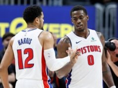 Pistons, dipimpin oleh 31 poin Jalen Duren, 9 rebound, meraih gelar divisi pertama dalam 18 tahun
