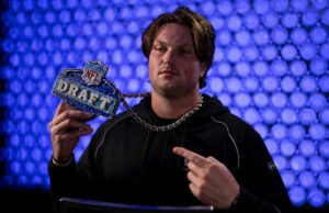 Blake Miller berbicara tentang bergabung dengan Detroit Lions pada pilihan No. 17 dalam draft NFL 2026
