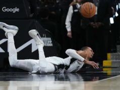 Trail Blazers mengalahkan Spurs 106-103 hingga seri genap setelah Wembanyama tersingkir karena gegar otak