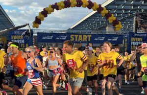 Cendekiawan Tillman menjalin hubungan satu sama lain dan komunitas di Pat’s Run tahunan