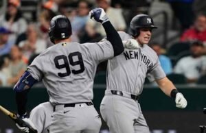 Aaron Judge dan Ben Rice menyamai pemain hebat Yankees, Mickey Mantle dan Yogi Berra dengan awal yang kuat
