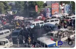 Ketegangan di Delmas: pengemudi memprotes kenaikan bahan bakar Berita terkini dari Haiti: Politik, Keamanan, Ekonomi, Budaya.