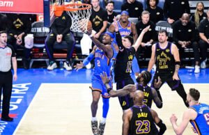 28 poin Gilgeous-Alexander memimpin kemenangan 139-96 Thunder atas Lakers saat Doncic mengalami cedera hamstring