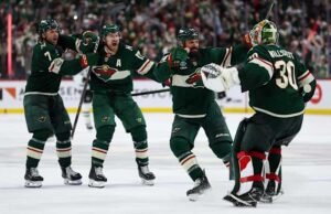 Defleksi Boldy di akhir OT pertama mengangkat Wild melewati Stars 3-2 untuk menyamakan seri menjadi 2