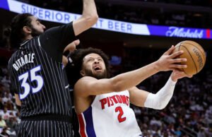 Pistons membuka babak playoff dengan kegagalan sebagai unggulan teratas dari Timur, kalah dari unggulan ke-8 Magic