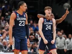 Turnamen NCAA Putra rata-rata ditonton 10,3 juta penonton, paling banyak ditonton sejak 1993