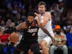 Tyrese Maxey mencetak 31 dan Sixers mengalahkan Magic 109-97 dalam permainan play-in, maju ke seri vs. Celtics