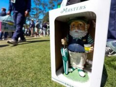 Masters gnome menjadi komoditas populer di Augusta National di tengah spekulasi bahwa ini adalah tahun terakhir produksinya